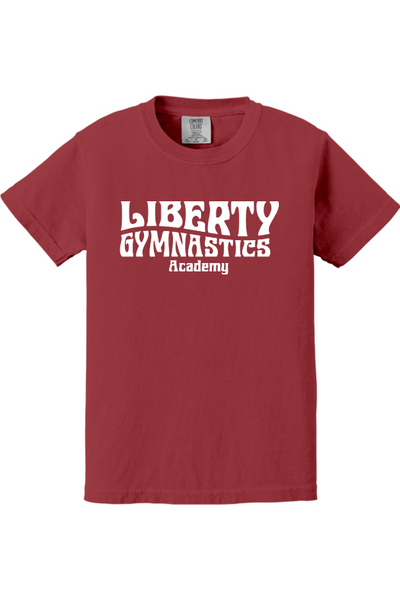Liberty Gymnastic Academy Comfort Colors Garment-Dyed Youth Heavyweight T-Shirt