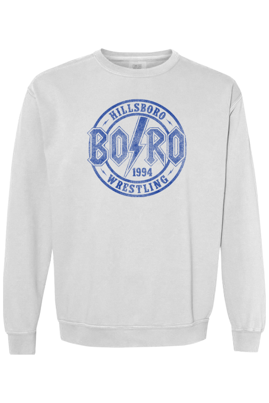 Hillsboro HS Wrestling Comfort Colors Garment-Dyed Sweatshirt