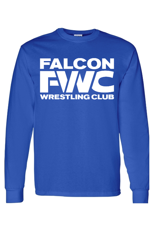 Falcon Wrestling Club Gildan Heavy Cotton Long Sleeve T-Shirt - 5400