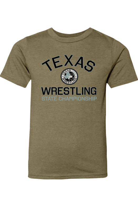 Texas USA State Wrestling Tournament 2025 Next Level Youth CVC T-Shirt