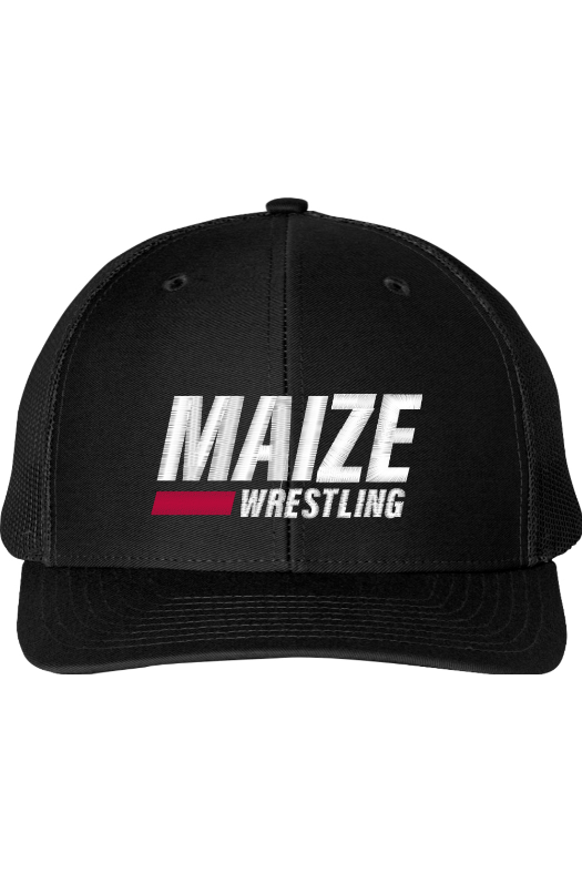 Maize Football Richardson Snapback Trucker Cap (emb)