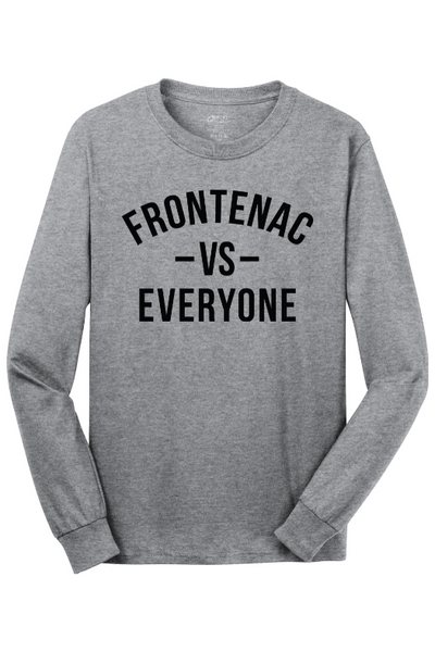 Frontenac HS Wrestling Port & Company - Long Sleeve Core Cotton Tee. PC54LS