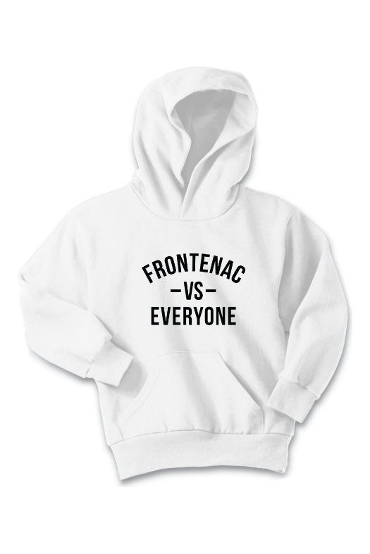 Frontenac HS Wrestling Port & Company - Youth Core Fleece Pullover Hooded Sweatshirt. PC90YH