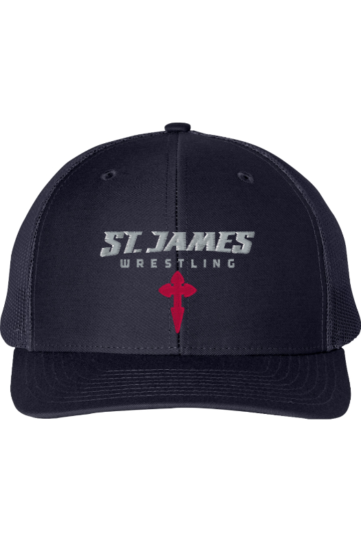 St. James Wrestling 2 Richardson Snapback Trucker Cap