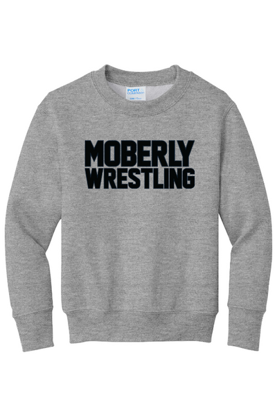 Moberly High School Port & Company - Youth Core Fleece Crewneck Sweatshirt. PC90Y