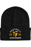 Saint Thomas Aquinas Football Sportsman 12 Inch Solid Cuffed Beanie SP12 (emb)