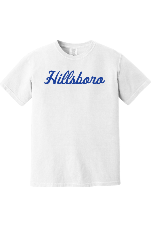 Hillsboro HS Wrestling Comfort Colors Garment-Dyed Heavyweight T-Shirt