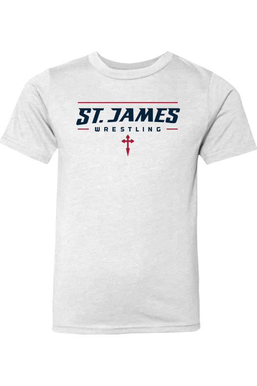 St. James Wrestling 2 Next Level Youth CVC T-Shirt