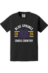 Blue Springs Cross Country Comfort Colors Garment-Dyed Youth Heavyweight T-Shirt