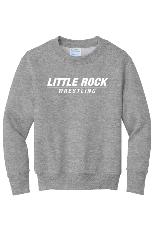 University of Arkansas at Little Rock - Wrestling Port & Company - Youth Core Fleece Crewneck Sweatshirt. PC90Y