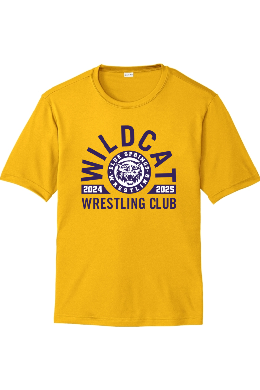 Wildcat Wrestling Club Sport-Tek PosiCharge Competitor Tee. ST350