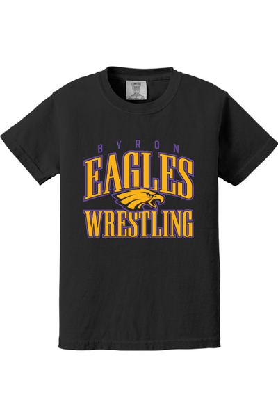 Byron Eagles Comfort Colors Garment-Dyed Youth Heavyweight T-Shirt