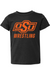 Oklahoma State University Wrestling BELLA + CANVAS Toddler Jersey Tee - 3001T
