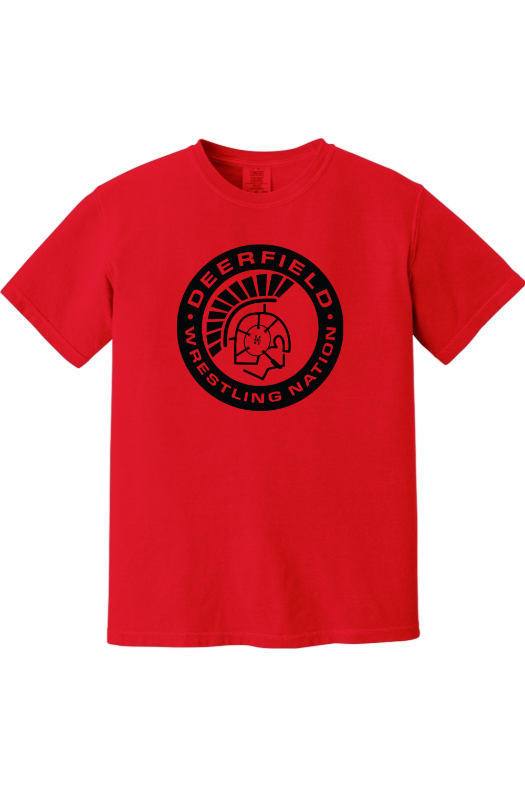 Deerfield High School Comfort Colors Garment-Dyed Heavyweight T-Shirt
