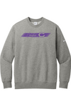 Canton High School Nike Club Fleece Sleeve Swoosh Crew NKFD9863