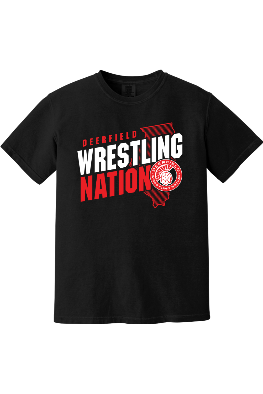 Deerfield High School Comfort Colors Garment-Dyed Heavyweight T-Shirt