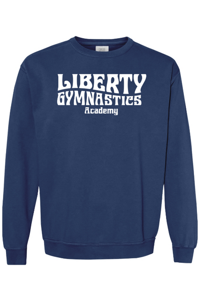 Liberty Gymnastic Academy Comfort Colors Garment-Dyed Sweatshirt