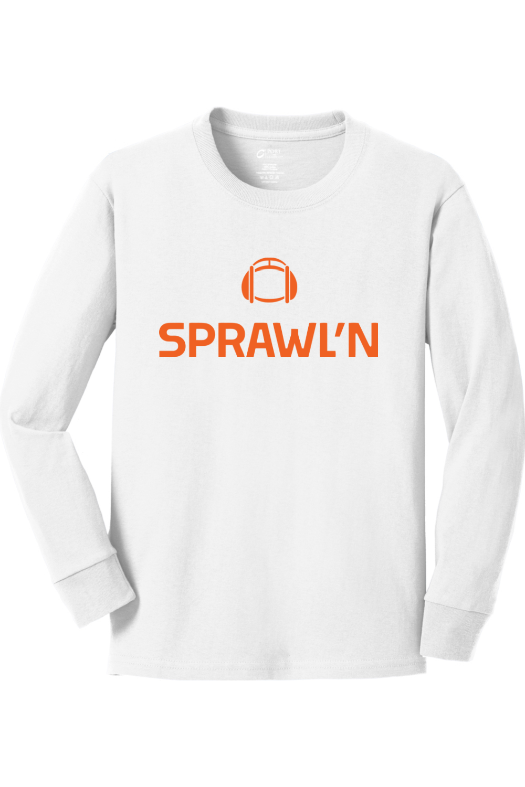 University of Arkansas Little Rock Port & Company Youth Long Sleeve Core Cotton Tee. PC54YLS