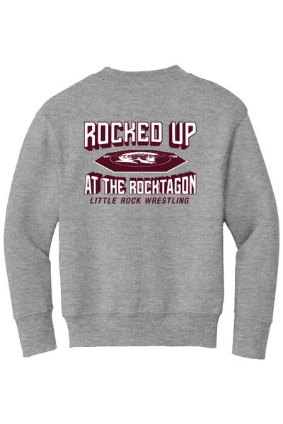 University of Arkansas at Little Rock - Wrestling Port & Company - Youth Core Fleece Crewneck Sweatshirt. PC90Y