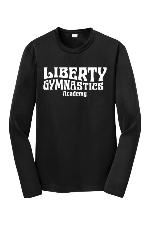 Liberty Gymnastic Academy Sport-Tek Youth Long Sleeve PosiCharge Competitor Tee. YST350LS