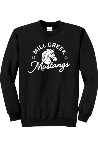 Mill Creek Elementary Port & Company - Core Fleece Crewneck Sweatshirt. PC78