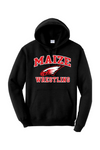Maize Football Gildan Heavy Blend Hooded Sweatshirt - 18500