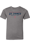 St. James Wrestling 2 Next Level Youth CVC T-Shirt