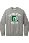 Providence Catholic Nike Club Fleece Sleeve Swoosh Crew NKFD9863