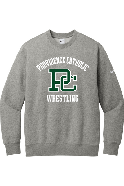 Providence Catholic Nike Club Fleece Sleeve Swoosh Crew NKFD9863