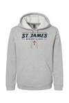 St. James Wrestling 2 Adidas Fleece Hooded Sweatshirt