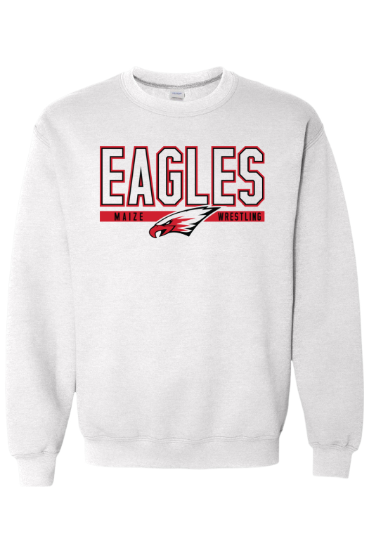 Maize Football Gildan Heavy Blend Crewneck Sweatshirt - 18000