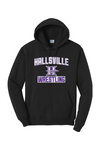 Hallsville Wrestling Port & Company - Core Fleece Pullover Hooded Sweatshirt. PC78H