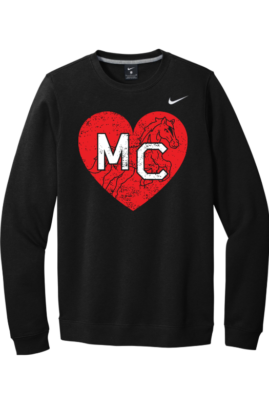 Mill Creek Elementary Nike Club Fleece Crew CJ1614