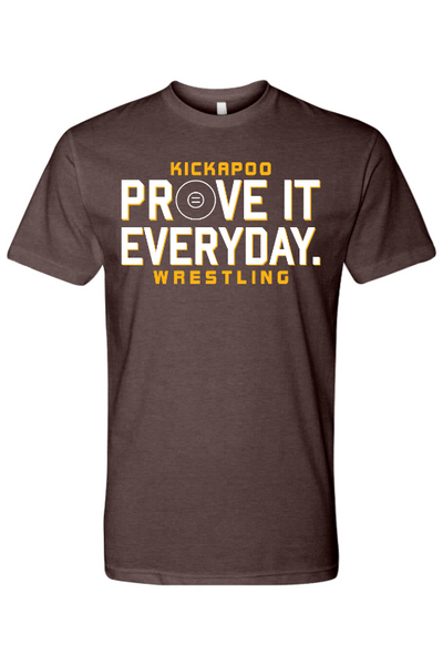 Kickapoo - Wrestling Next Level CVC T-Shirt