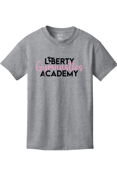 Liberty Gymnastic Academy Port & Company - Youth Core Cotton Tee. PC54Y
