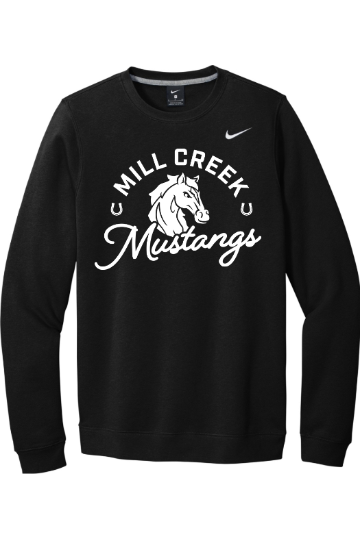 Mill Creek Elementary Nike Club Fleece Crew CJ1614