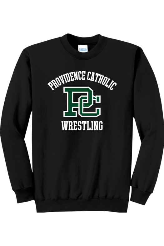 Providence Catholic Port & Company - Core Fleece Crewneck Sweatshirt. PC78