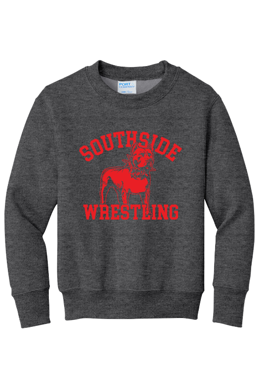 Fort Zumwalt South High School Port & Company - Youth Core Fleece Crewneck Sweatshirt. PC90Y