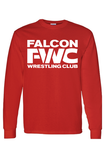 Falcon Wrestling Club Gildan Heavy Cotton Long Sleeve T-Shirt - 5400
