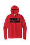 Moberly High School Nike Club Fleece Sleeve Swoosh Pullover Hoodie NKDR1499