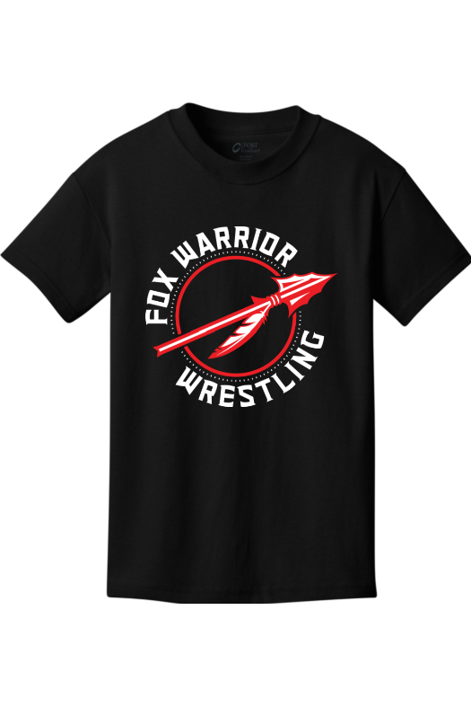 Fox High School Port & Company - Youth Core Cotton Tee. PC54Y