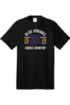 Blue Springs Cross Country Port & Company - Core Cotton Tee. PC54