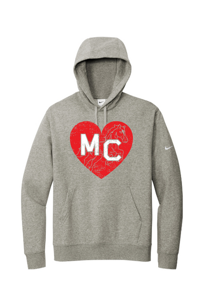 Mill Creek Elementary Nike Club Fleece Sleeve Swoosh Pullover Hoodie NKDR1499