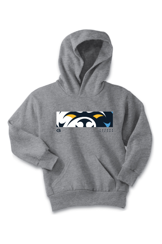 Grandview  School District Port & Company - Youth Core Fleece Pullover Hooded Sweatshirt. PC90YH