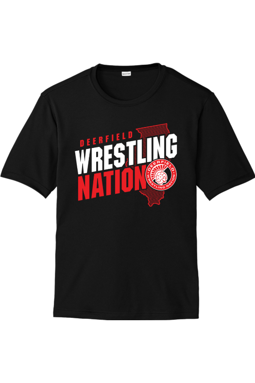 Deerfield High School Sport-Tek PosiCharge Competitor Tee. ST350