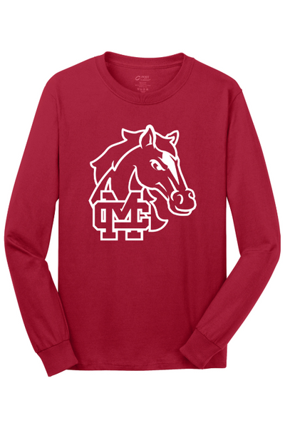 Mill Creek Elementary Port & Company - Long Sleeve Core Cotton Tee. PC54LS