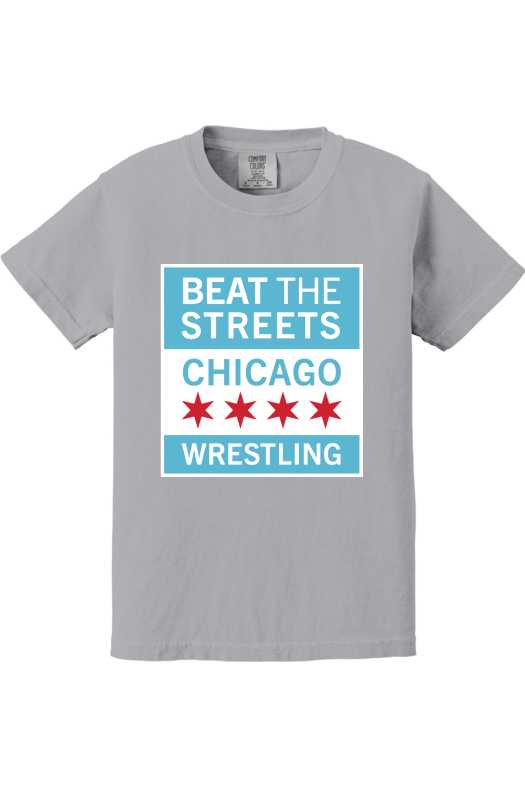 Beat the Streets - Chicago Comfort Colors Garment-Dyed Youth Heavyweight T-Shirt