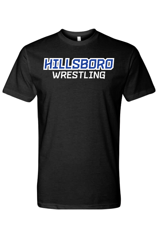Hillsboro HS Wrestling Next Level CVC T-Shirt