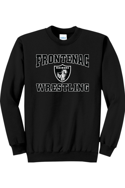 Frontenac HS Wrestling Port & Company - Core Fleece Crewneck Sweatshirt. PC78