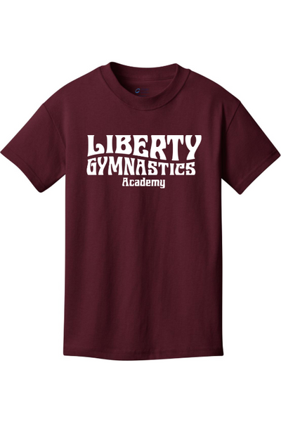 Liberty Gymnastic Academy Port & Company - Youth Core Cotton Tee. PC54Y